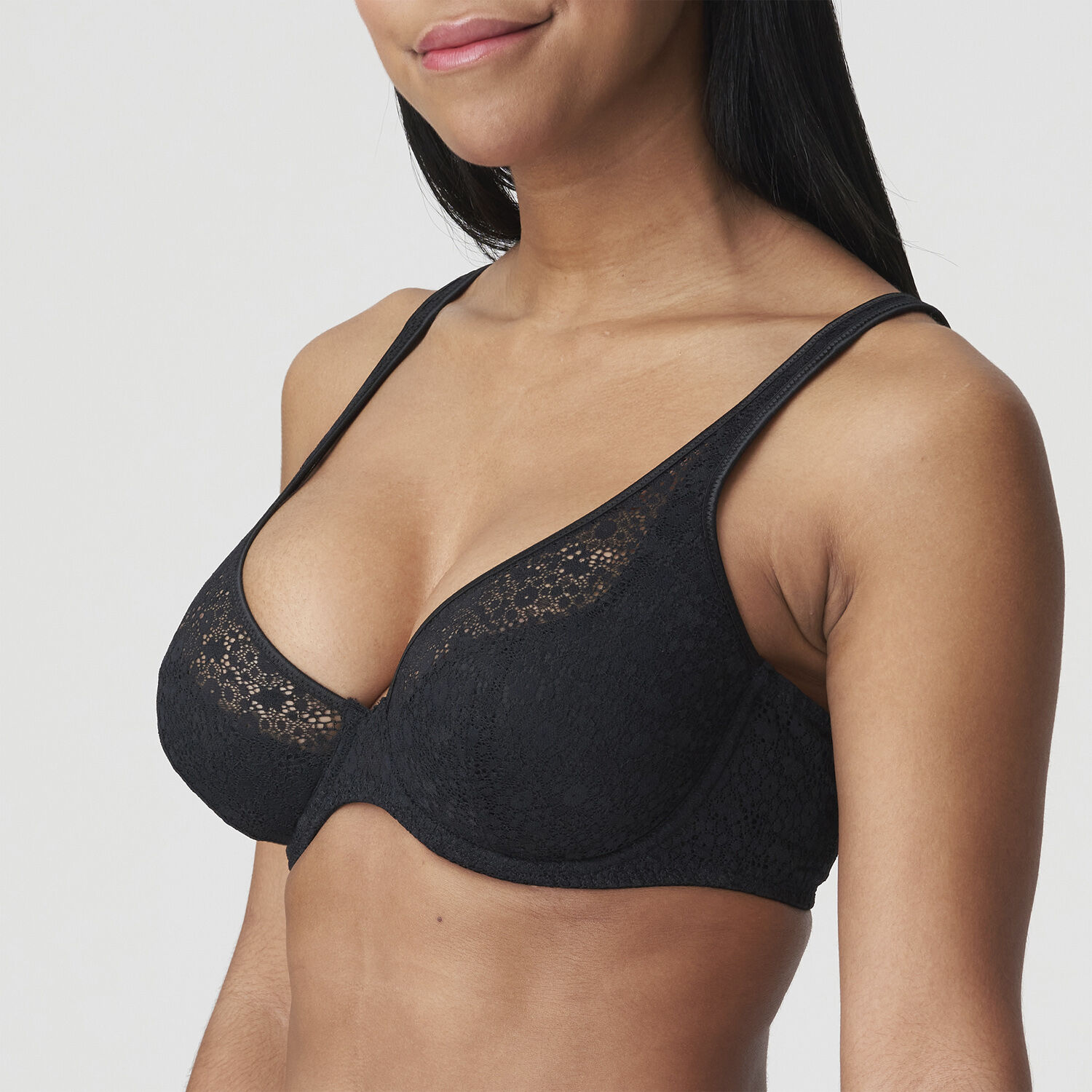 Epirus half padded plunge bra
