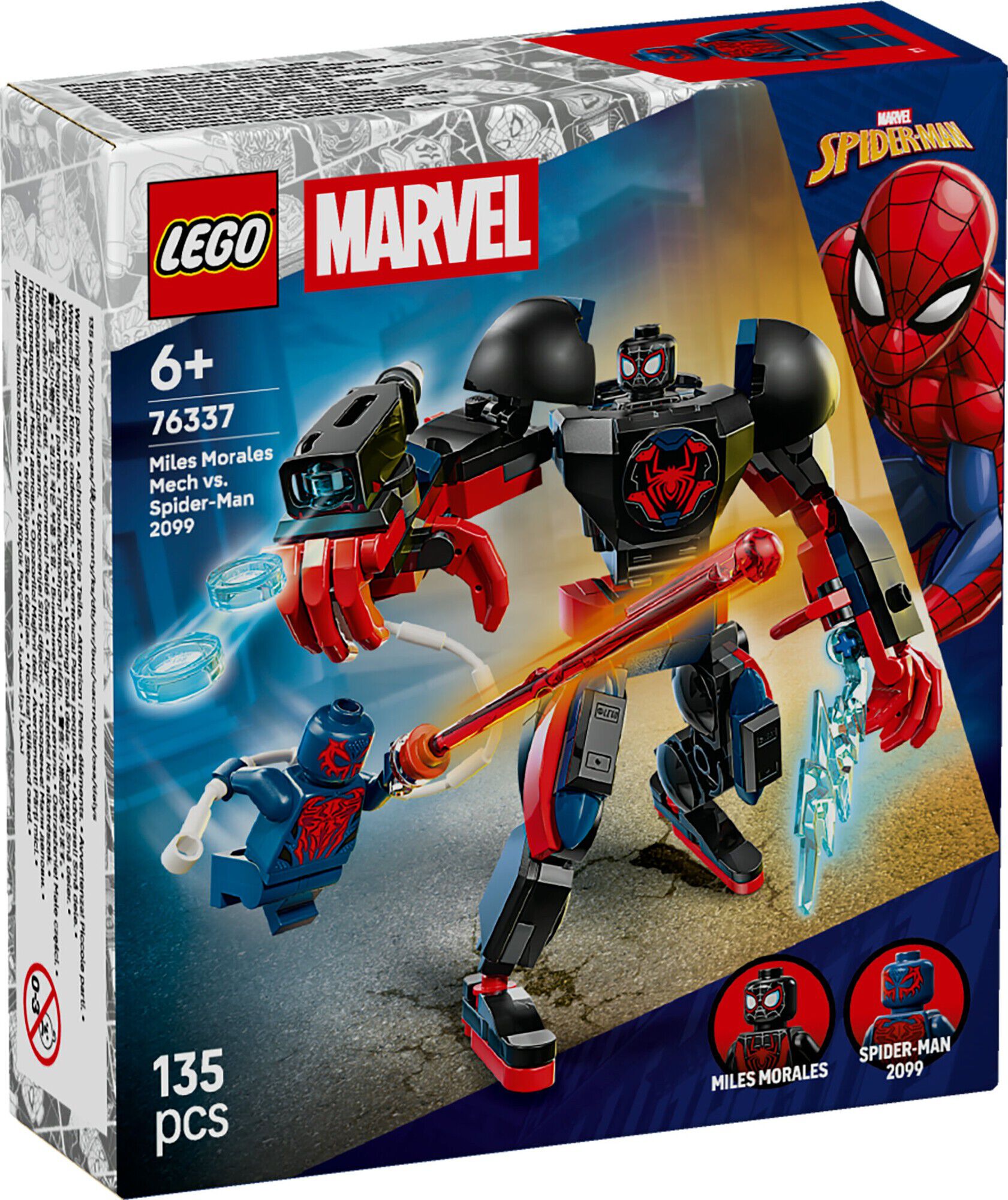 Miles Morales-mech mod Spider-Man 2099 76337