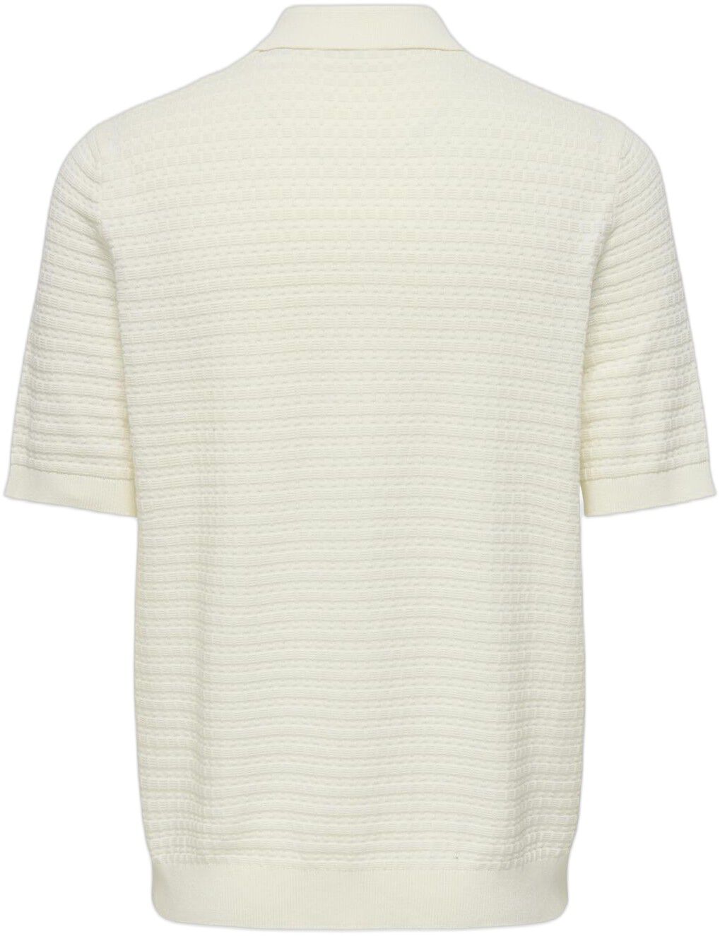 Onsmenu Reg Ss Structure Polo Knit Noos