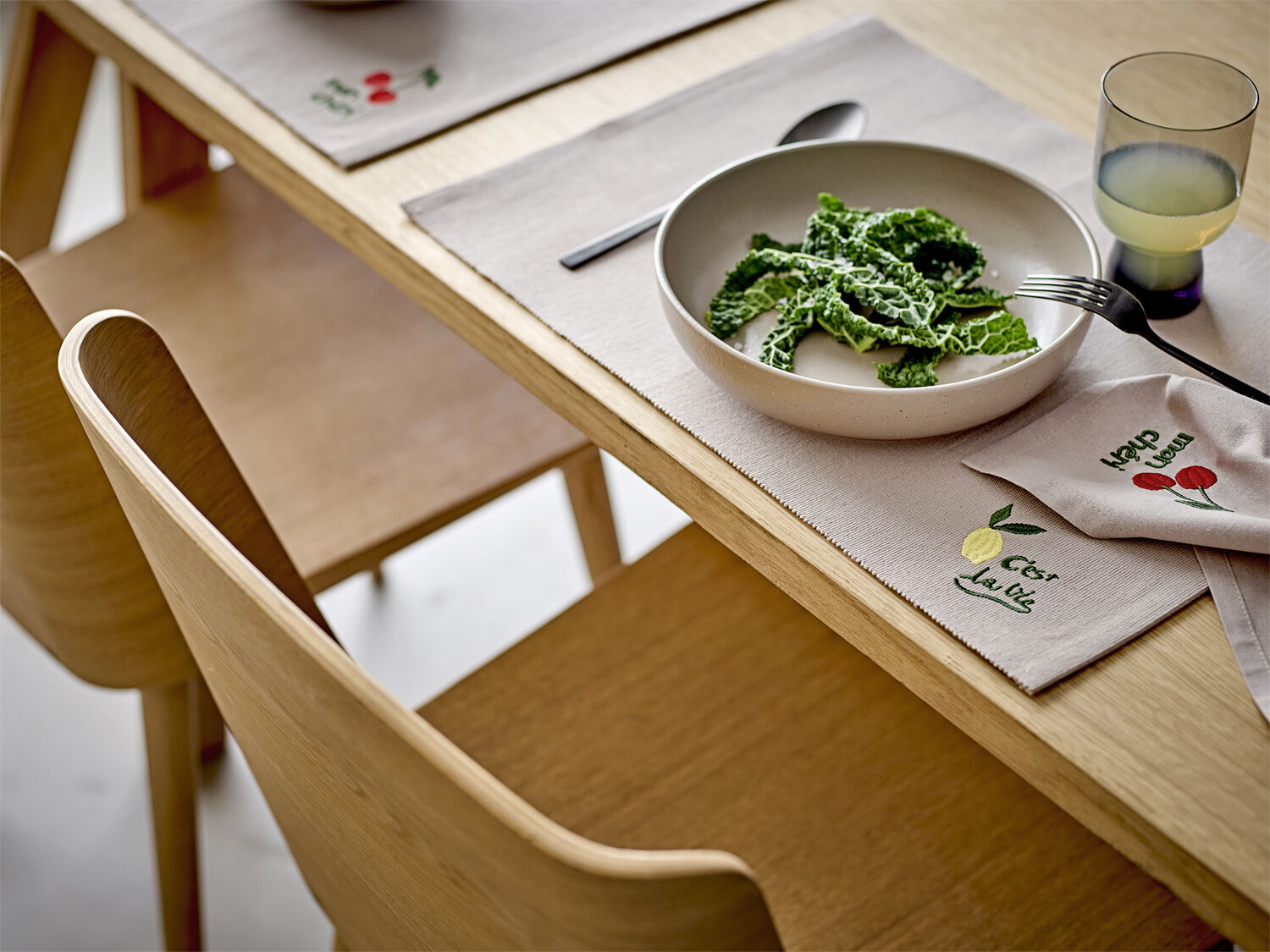 T&oslash;yservietter 40x40 Bistro 2 stk. Green