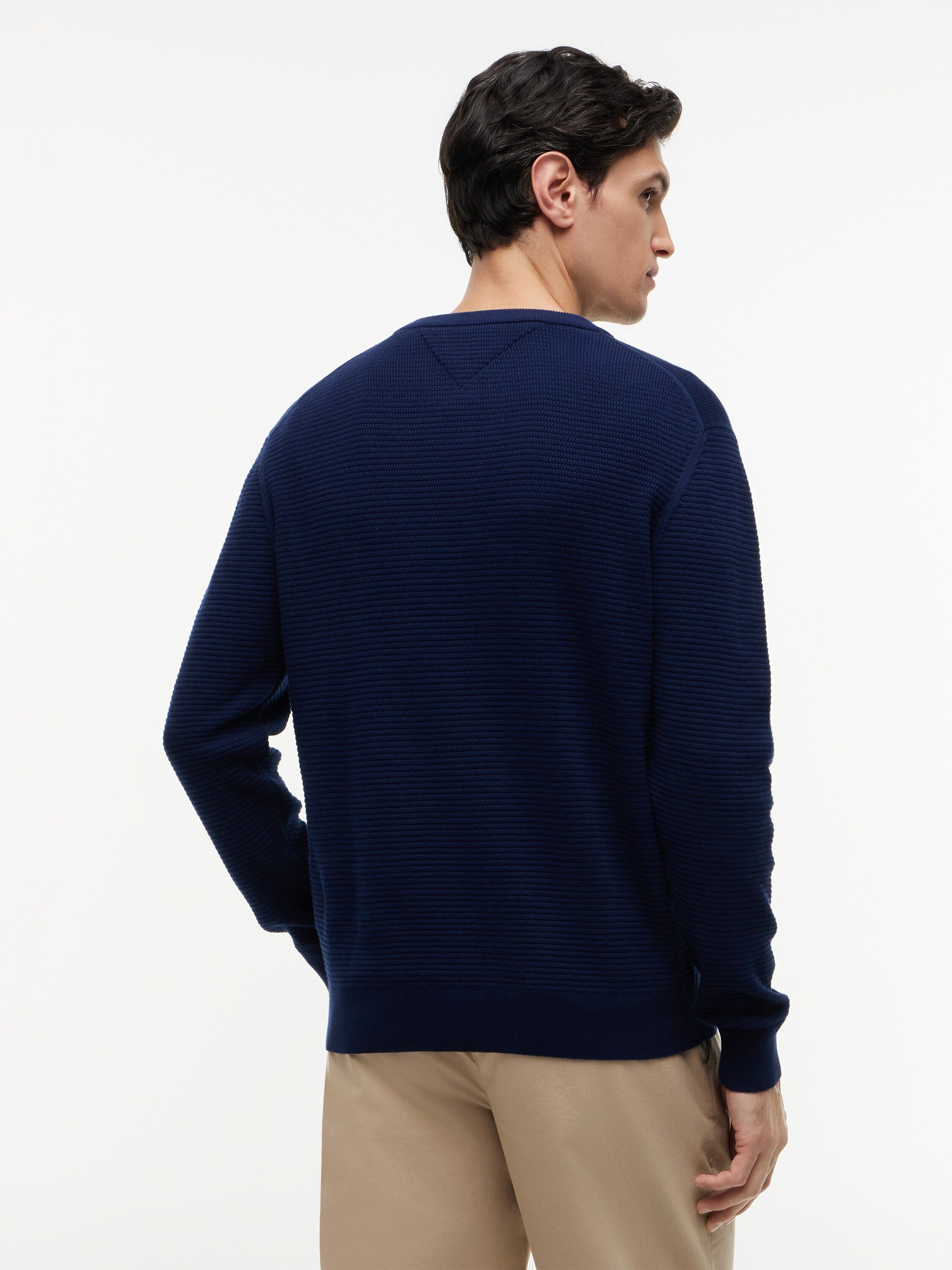 SEASONAL STRUCTURE CREW NECK