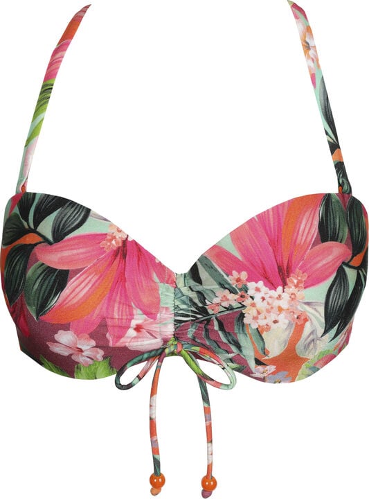 Norma Jeanne bikinitop med vattering uden stropper