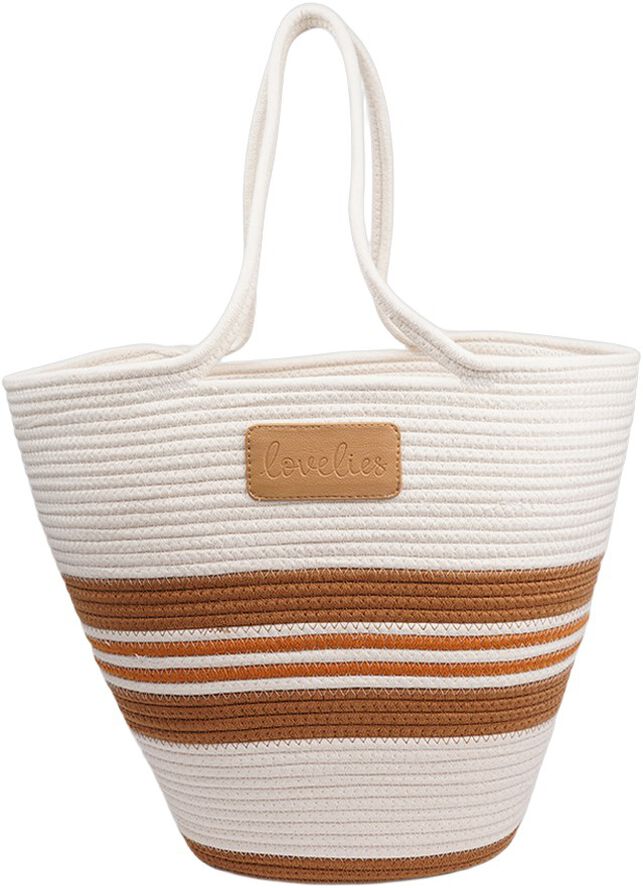 SILVI - COTTON BEACH BAG - 45 x 40 CM