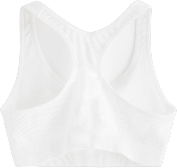 Ribbet myk BH uten sømmer