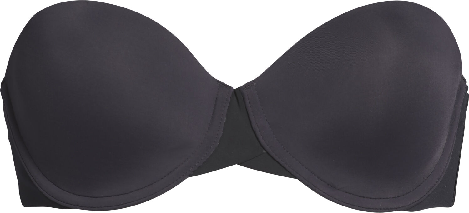 Lightly lined strapless bra