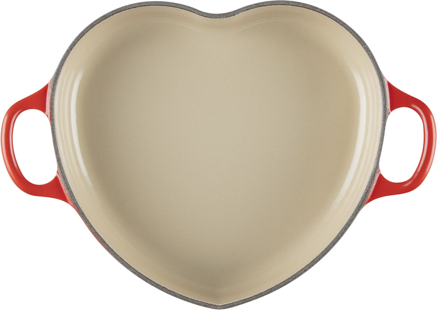 Hjerte Fad Cerise 20cm m/l