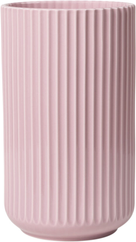 Lyngby Vase H25 cm rosa porcel&aelig;n