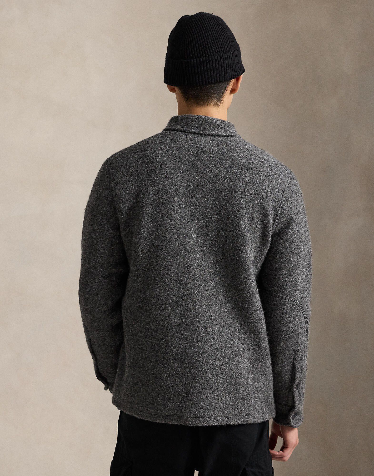 Felted Wool-Blend Jacket