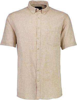 Cotton/linen shirt S/S