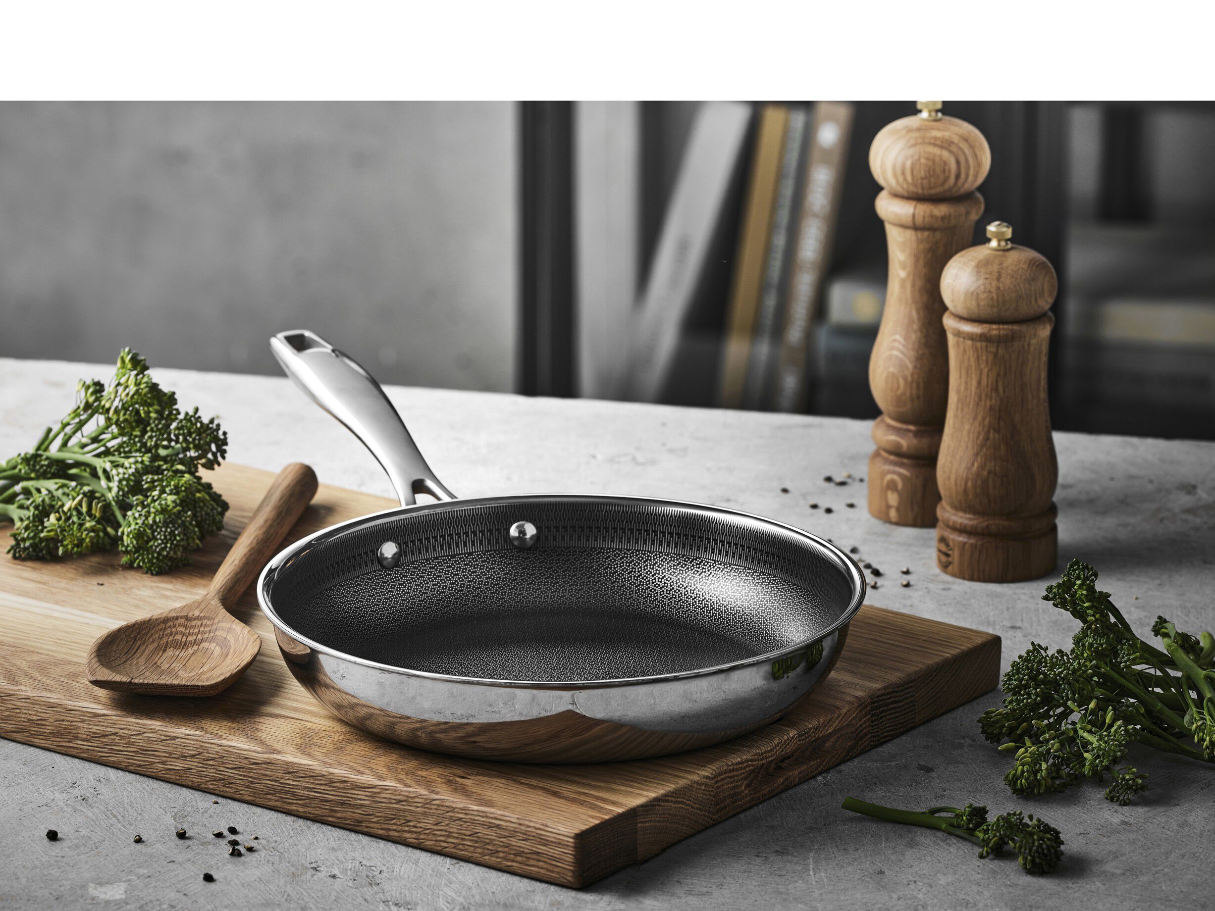 Stekepanne Paillon Hybrid 24 cm Rustfritt st&aring;l