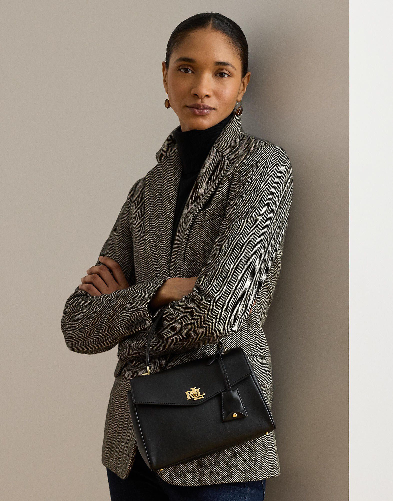 Nappa Leather Small Farrah Soft Satchel