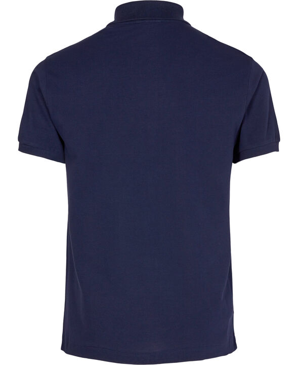 SHORT SLEEVED RIBBED COLLAR SHIRT