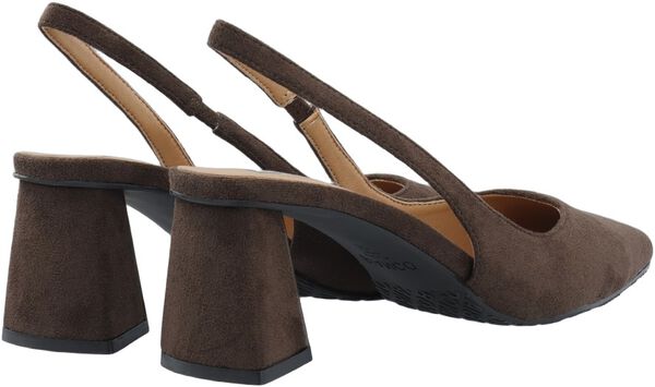 BIAMARALYN Slingback Faux Suede