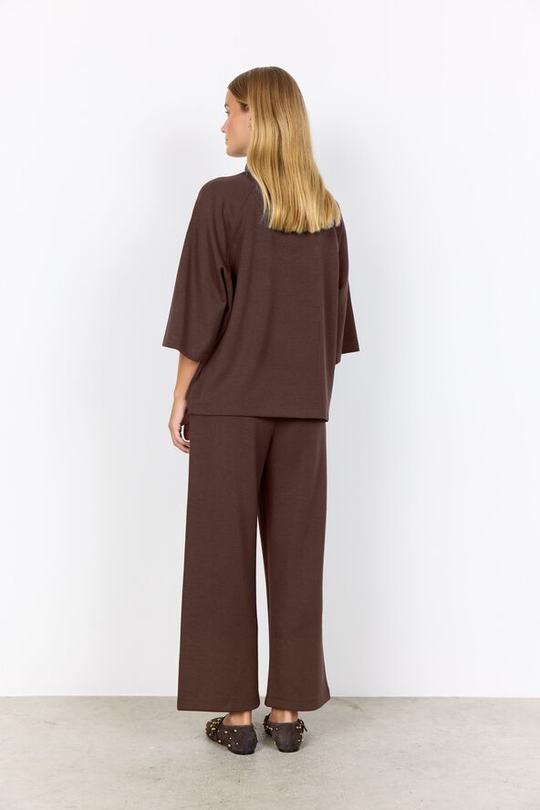 SC-BANU 261 Bluse Mørk brun