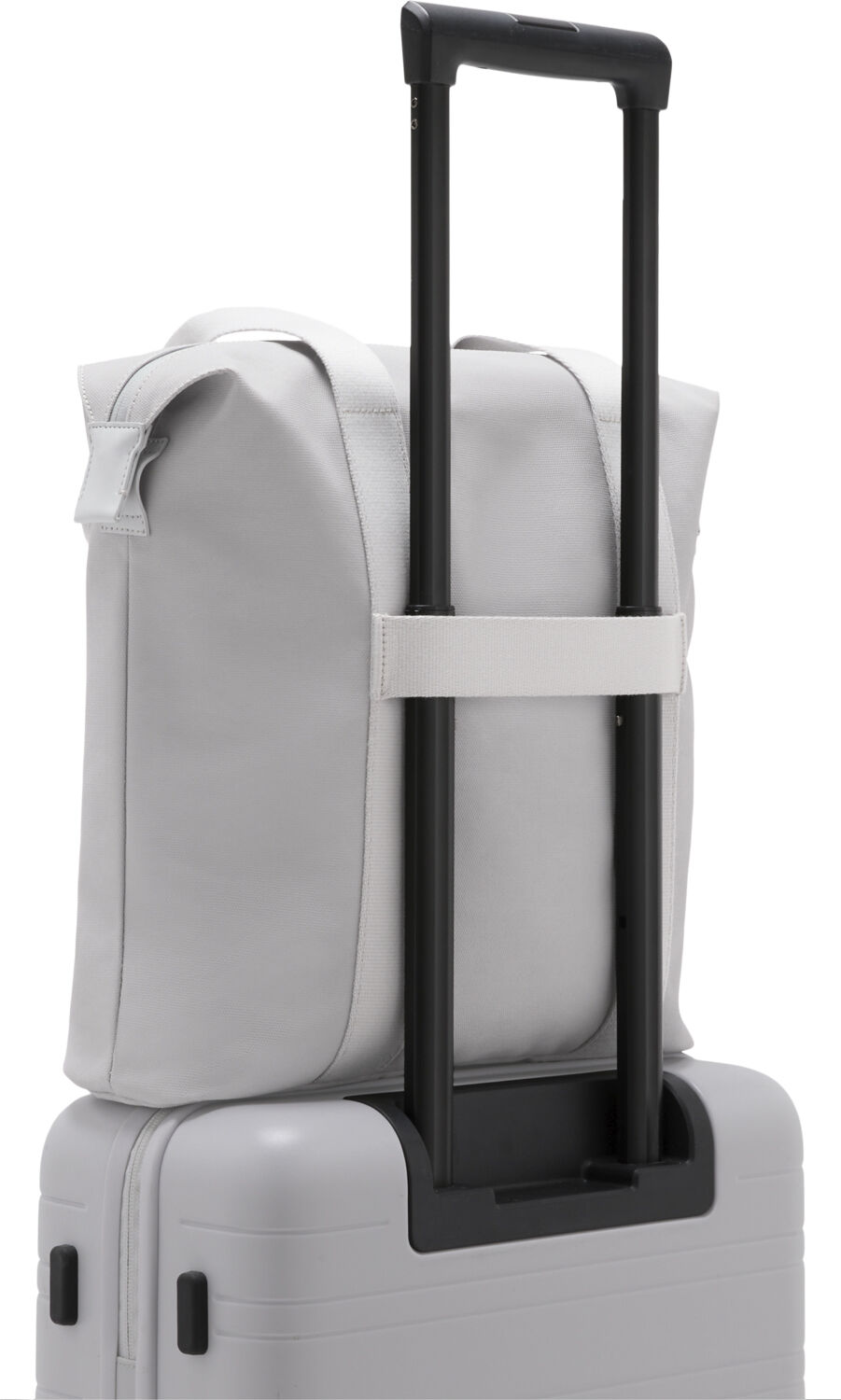 SoFo Vertical Tote Light Quartz Grey