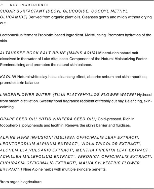 Organic Gentle Facial Cream Cleanser 100 ml.