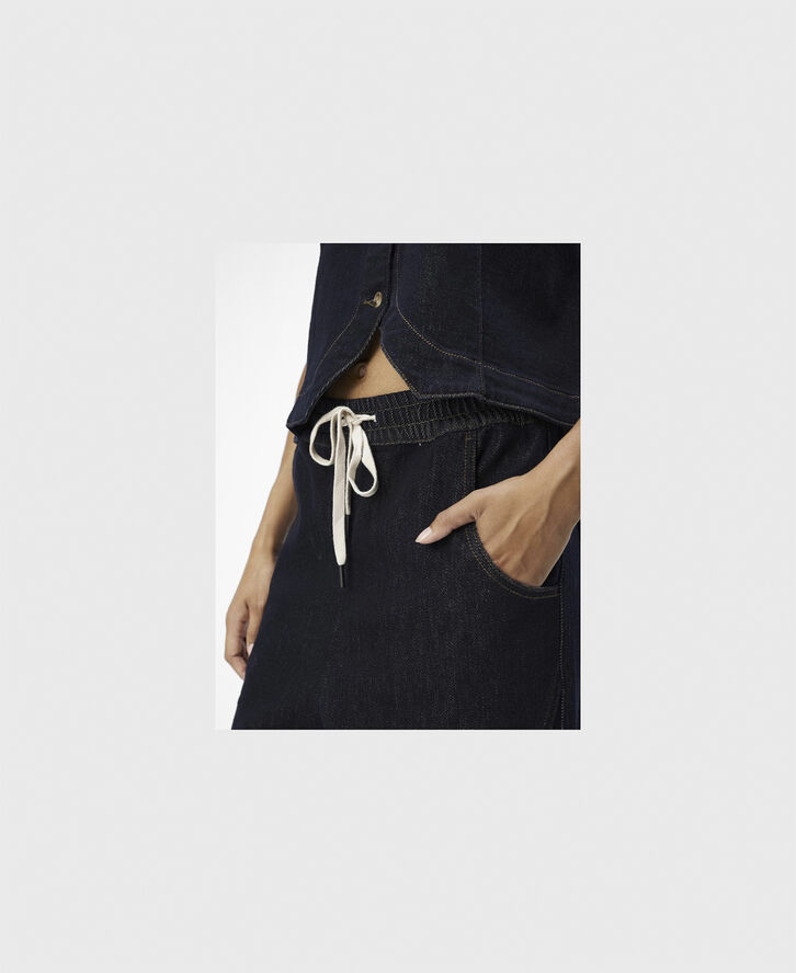 OBJCAMILLA DENIM MW LOOSE PANTS 135