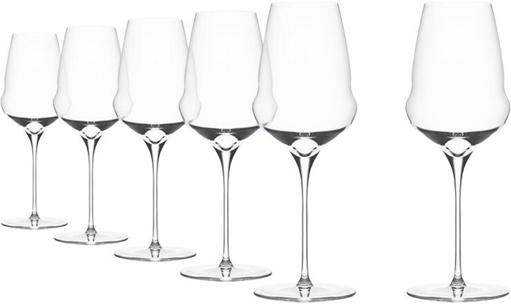 Hvidvinsglas Cocoon 483ml, 6 STK