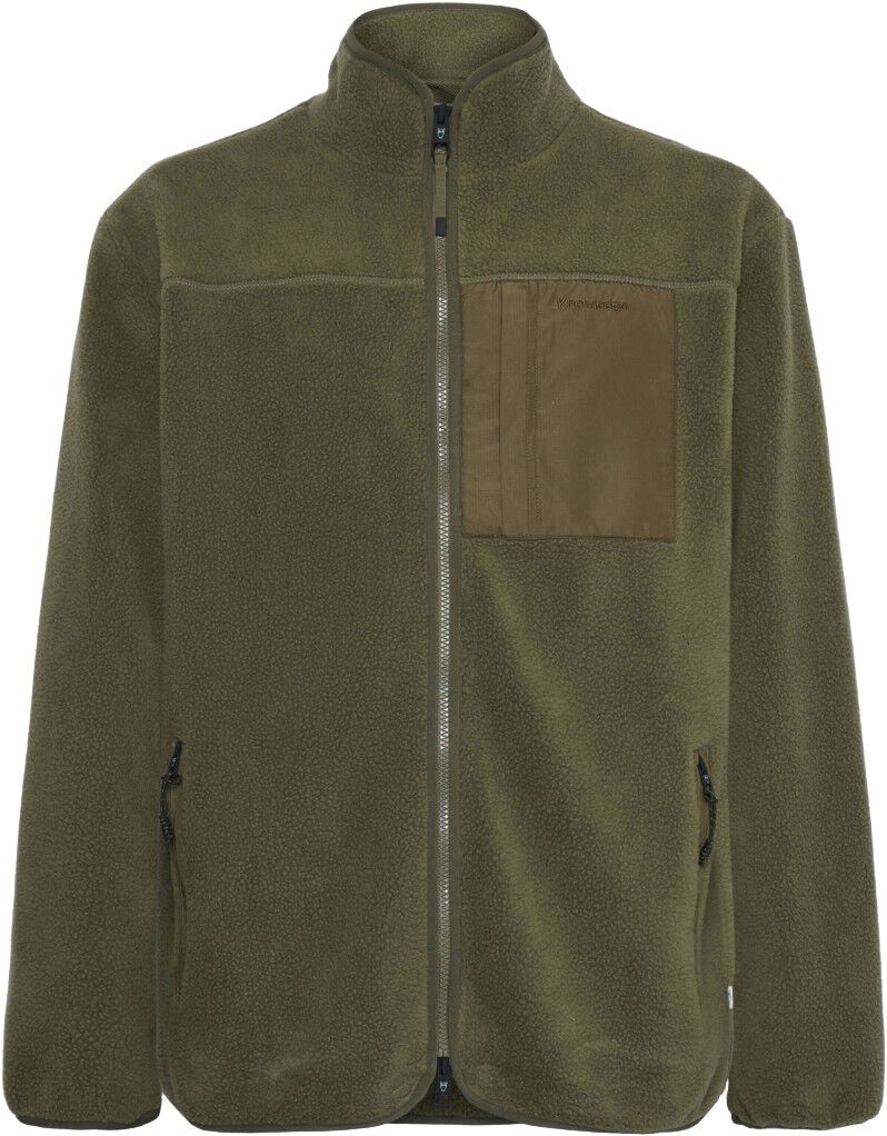 Loose Fit Zip Fleece - GRS/Vegan