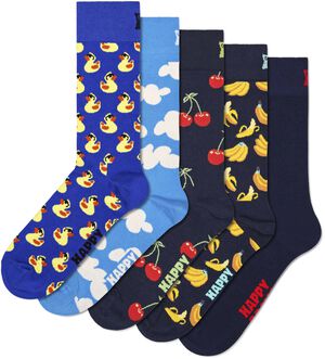 5-Pack Classic Rubber Duck Mix Socks