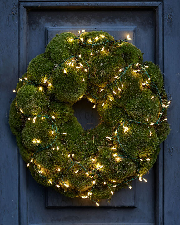 Knirke Cluster 160L, lyskæde Grøn/Grøn