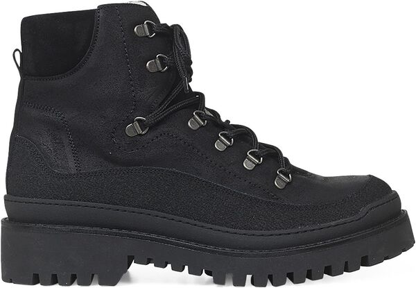 Snørestøvle med uldfoer