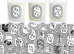Set of 3 mini candles Baies Figuier Roses 3x70g / 3x2,4oz