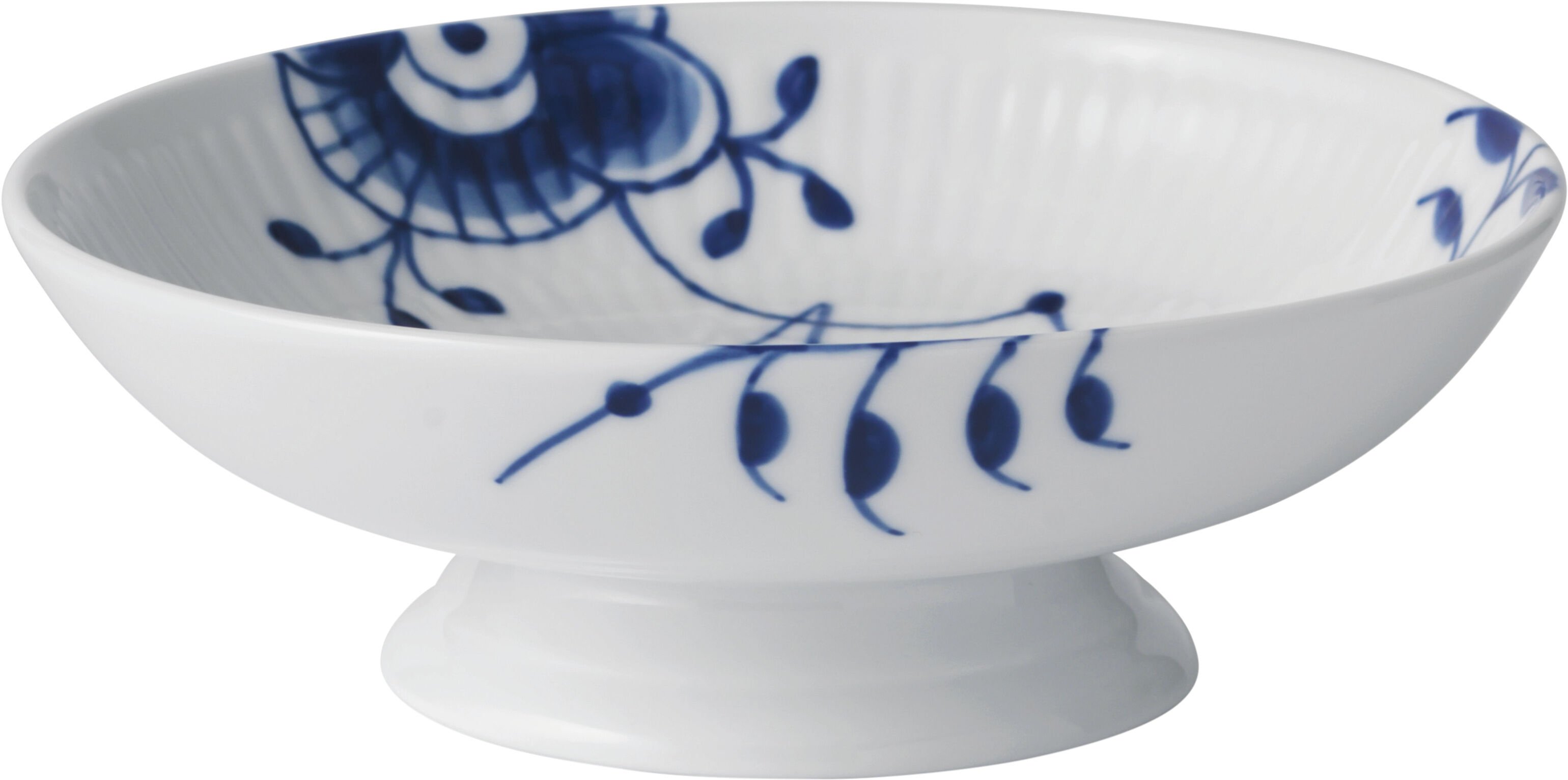 Bl&aring; Mega Rriflet 17 cm. sk&aring;l p&aring; fod