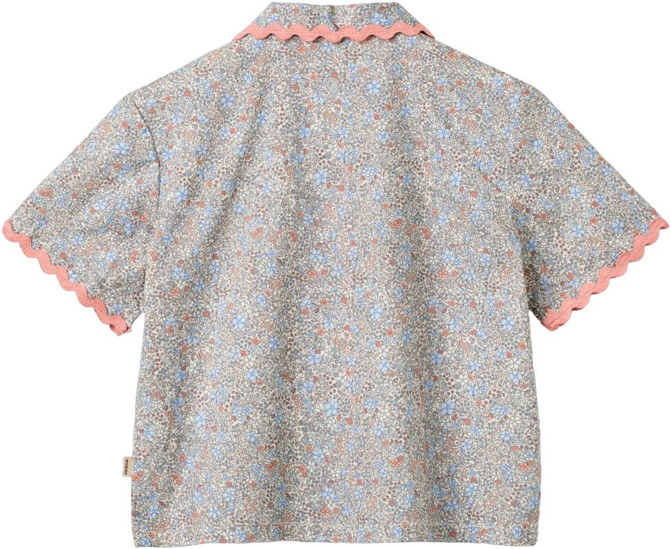 Kort&aelig;rmet Blonde Skjorte Vilma