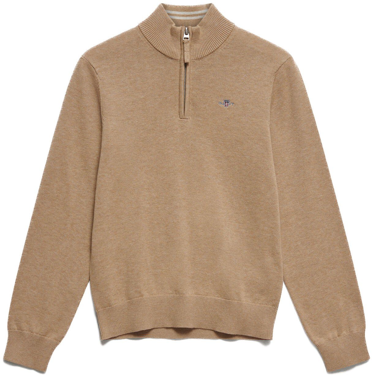 Shield Cotton Half Zip Sweater
