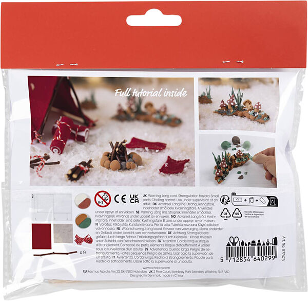 Mini DIY Kit Nissens Dør, På camping