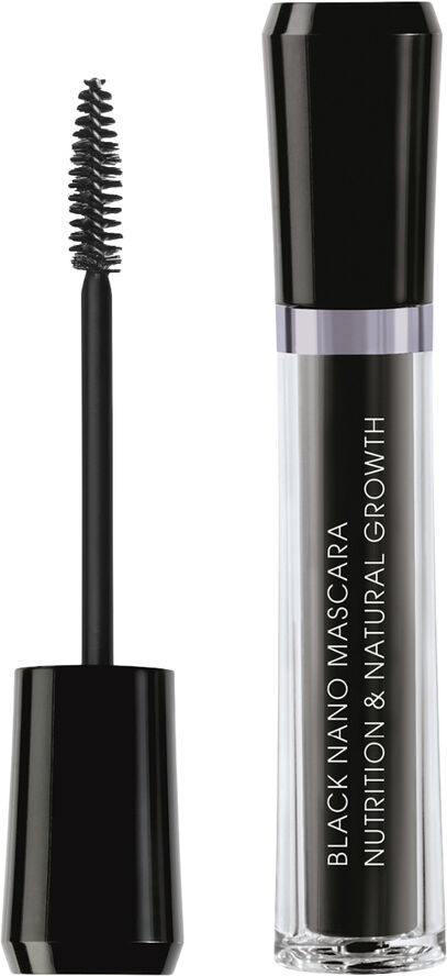 M2 BEAUTÉ Black Nano Mascara Nutrition & Natural Growth