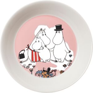Moomin saucer 15cm Family time