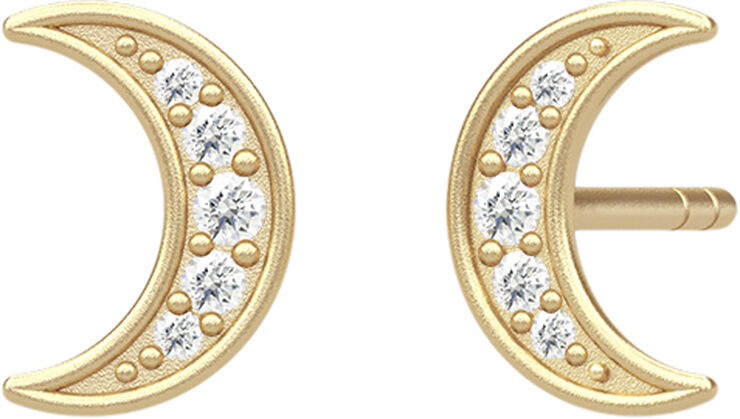Moon Balance Earring - Gold