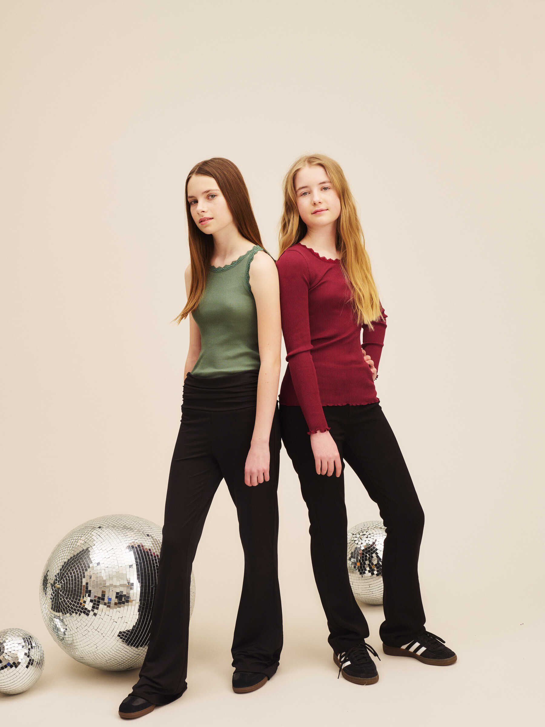 RKBalta Modal LS Lace T-shirt