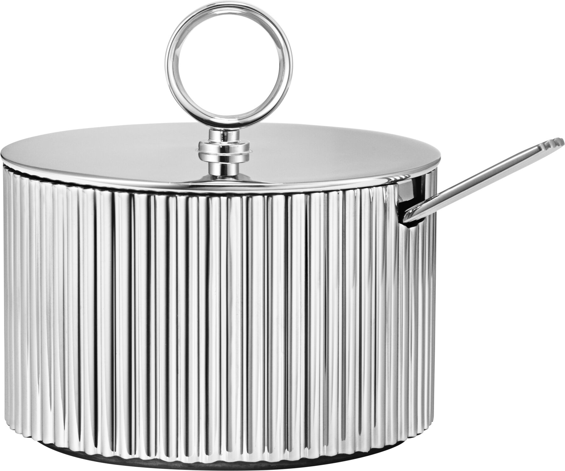 BERNADOTTE SUGAR BOWL STAINLESS STEEL INCL. SPOON