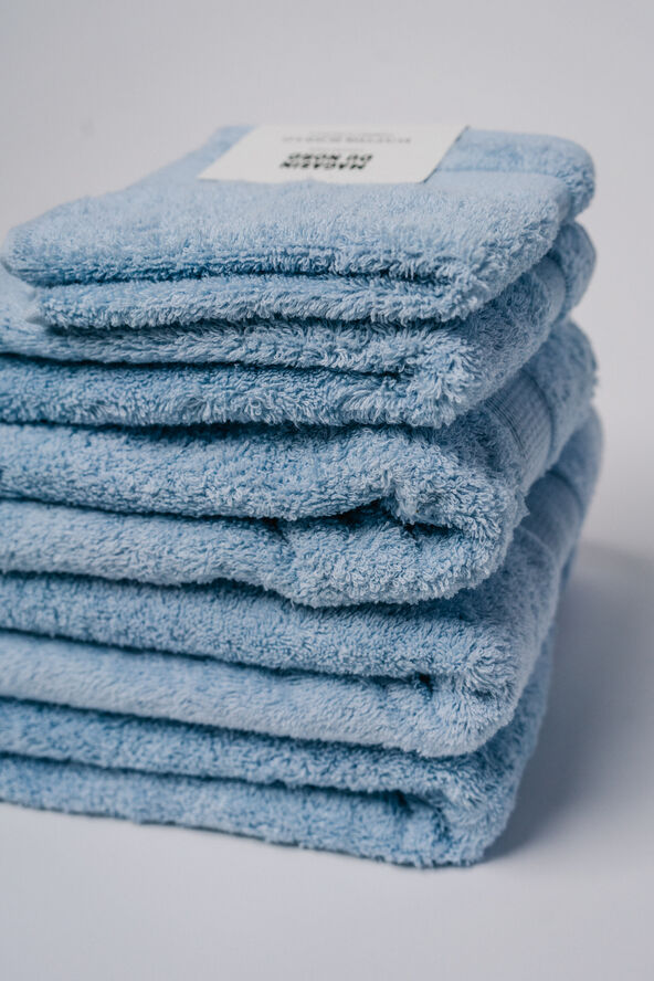 Egyptisk håndklæde lyseblå