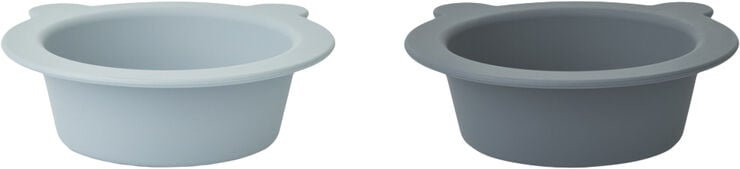 Peony suction bowl 2-pack