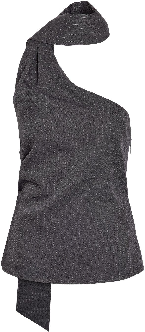 Nmpine One Shoulder Scarf Top