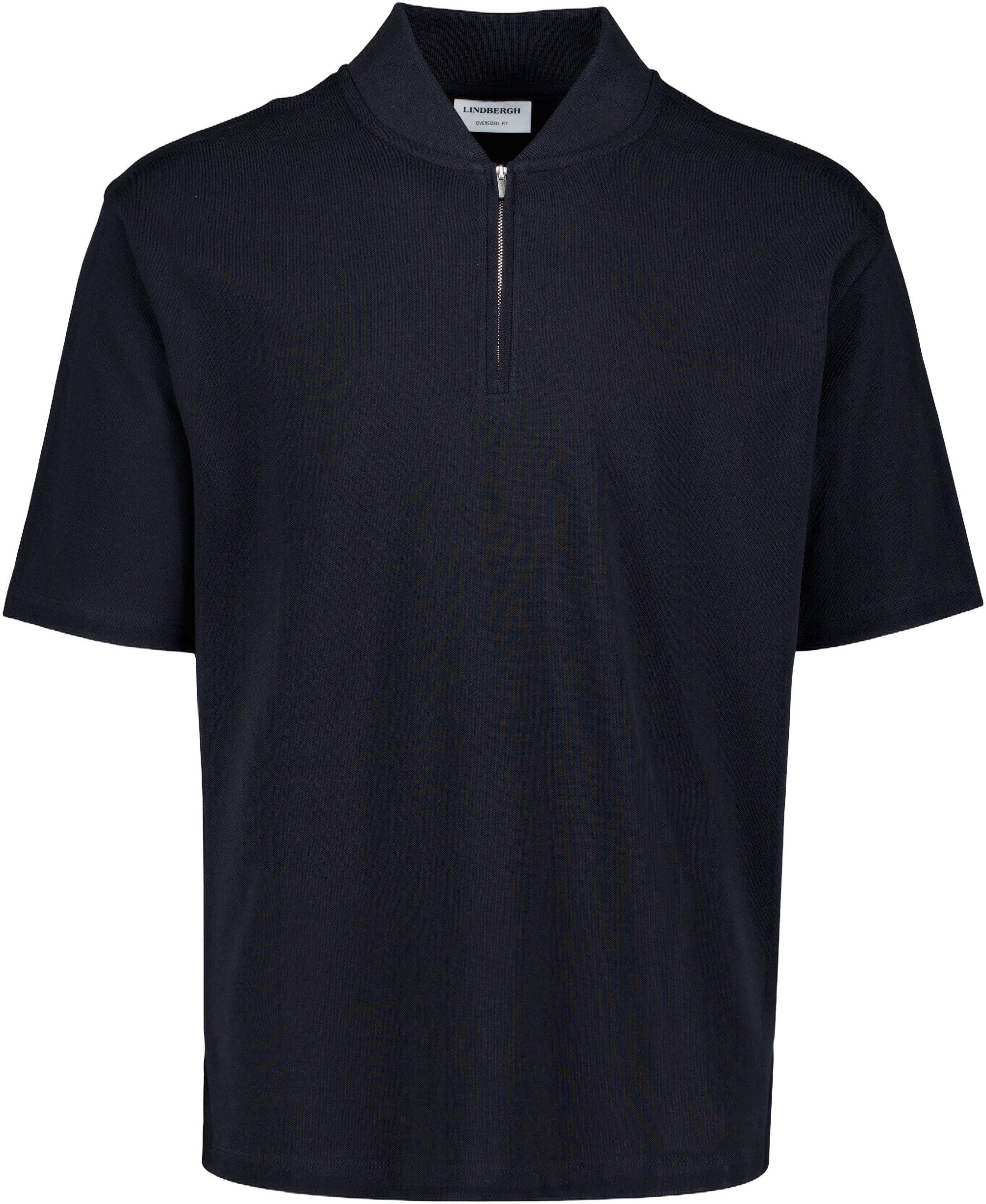 Pique S/S shirt bomber collar