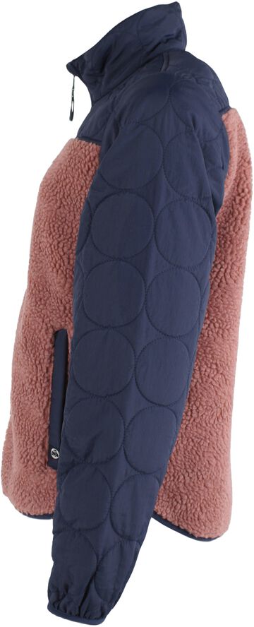 Danehazel Fleece Zip-Up Dk Navy/Rose Beige