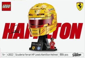 Scuderia Ferrari HP Lewis Hamilton-hjelm 43022