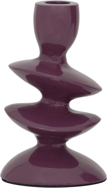 Urban Nature Culture candle holder Tove, prune