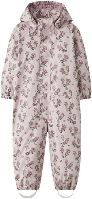 NMFLADRY10 PAD SNOWSUIT AOP FO LIL