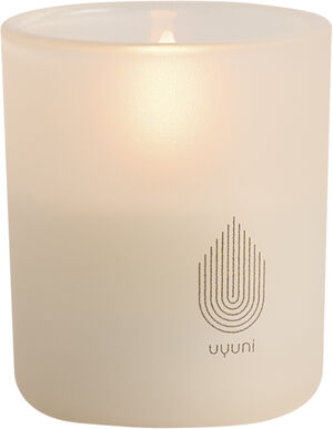 Glass Candle, Vanilla, 2-pack, 6x7 cm