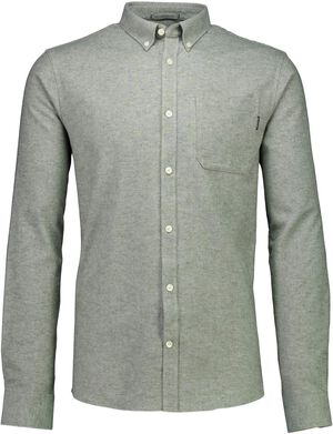 Brushed twill shirt L/S