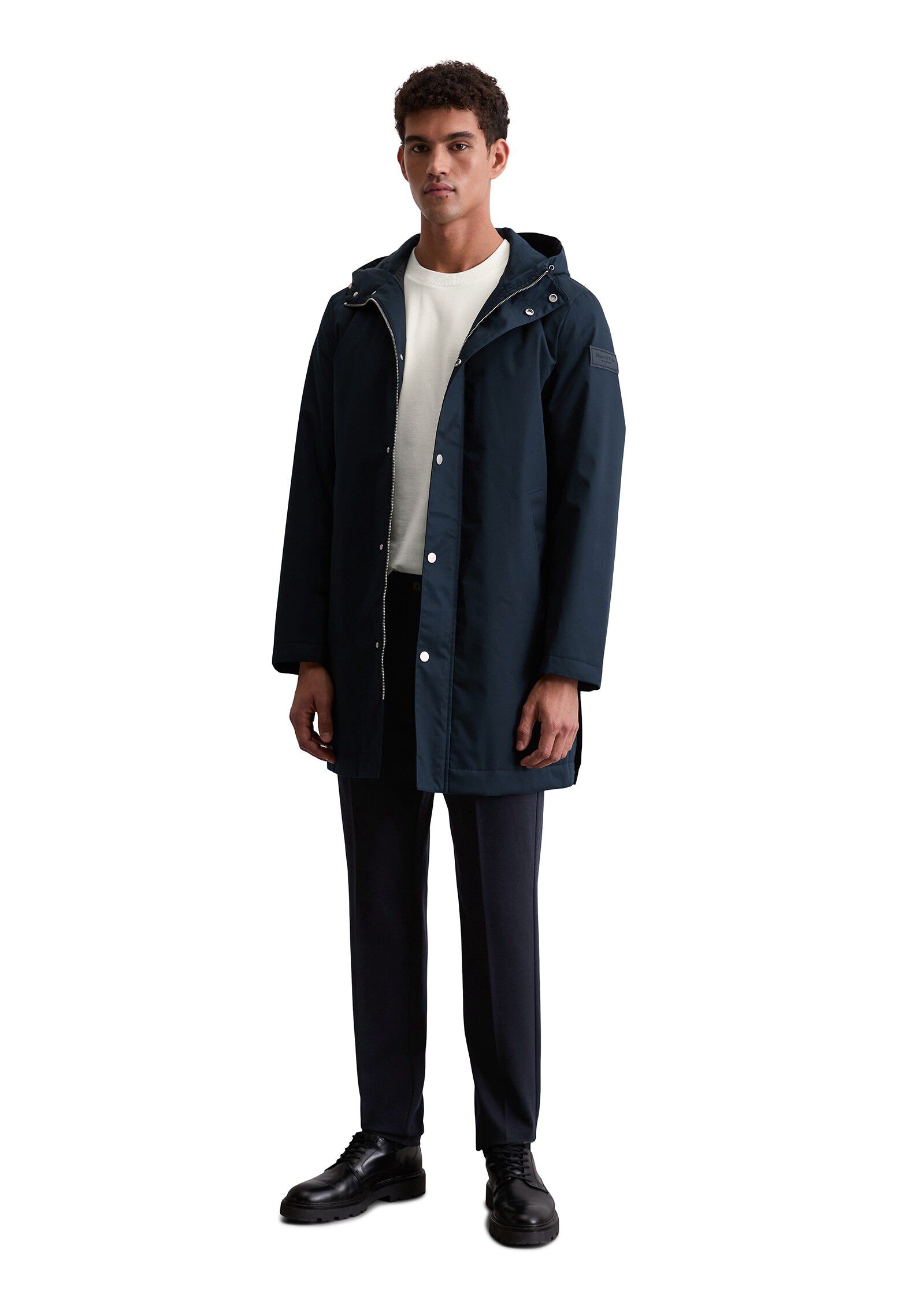 Carcoat, black lamination, padded