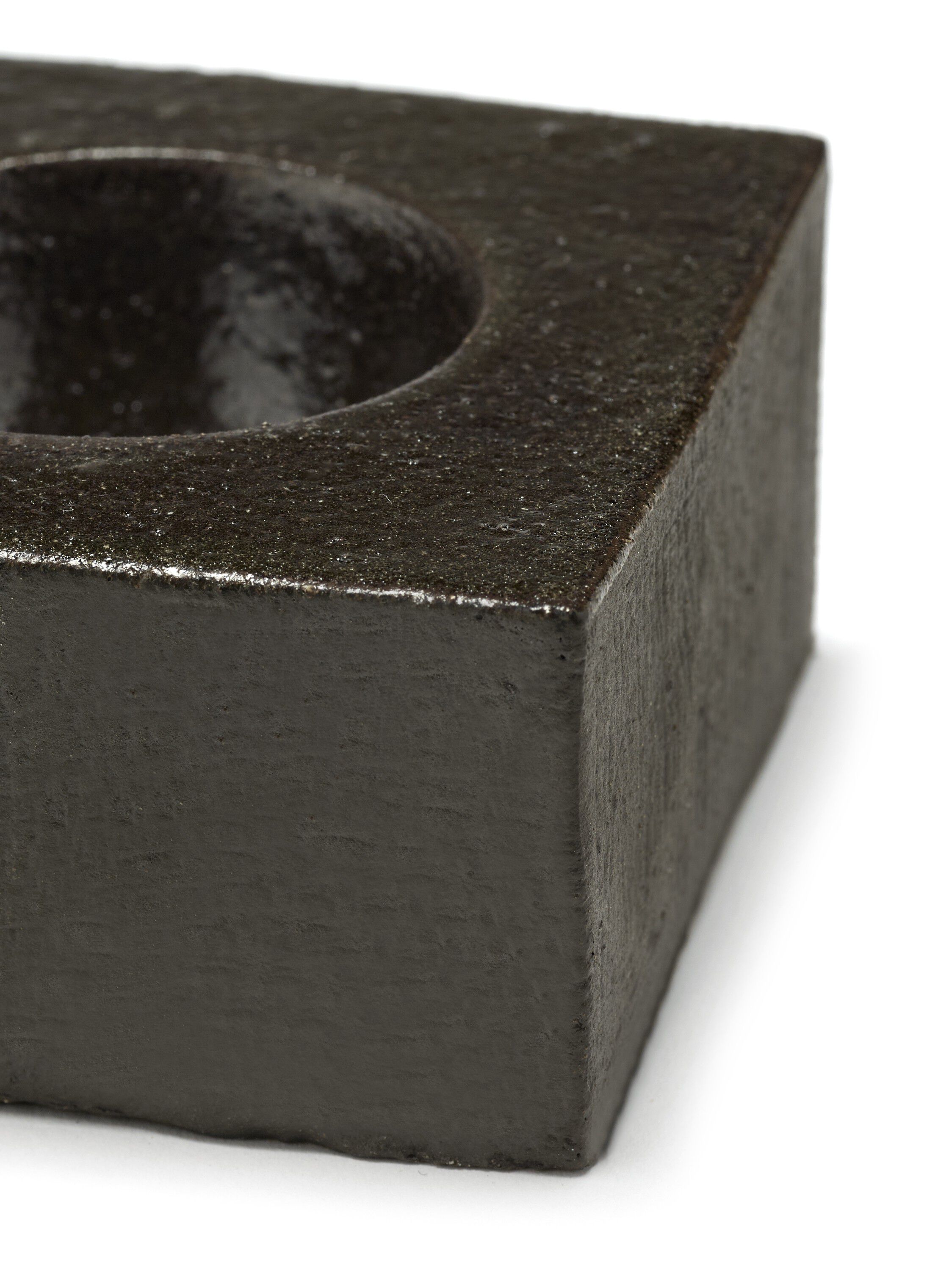 EGG CUP BLACK UOVO