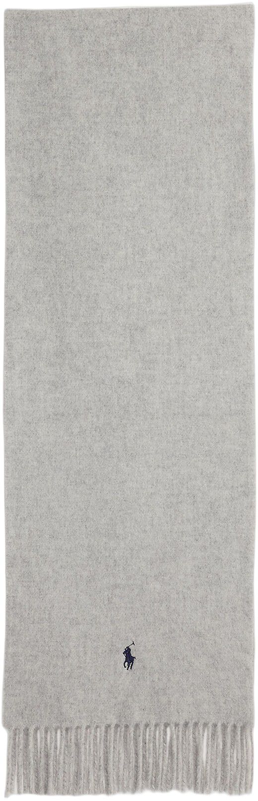 Fringe-Trim Wool Scarf