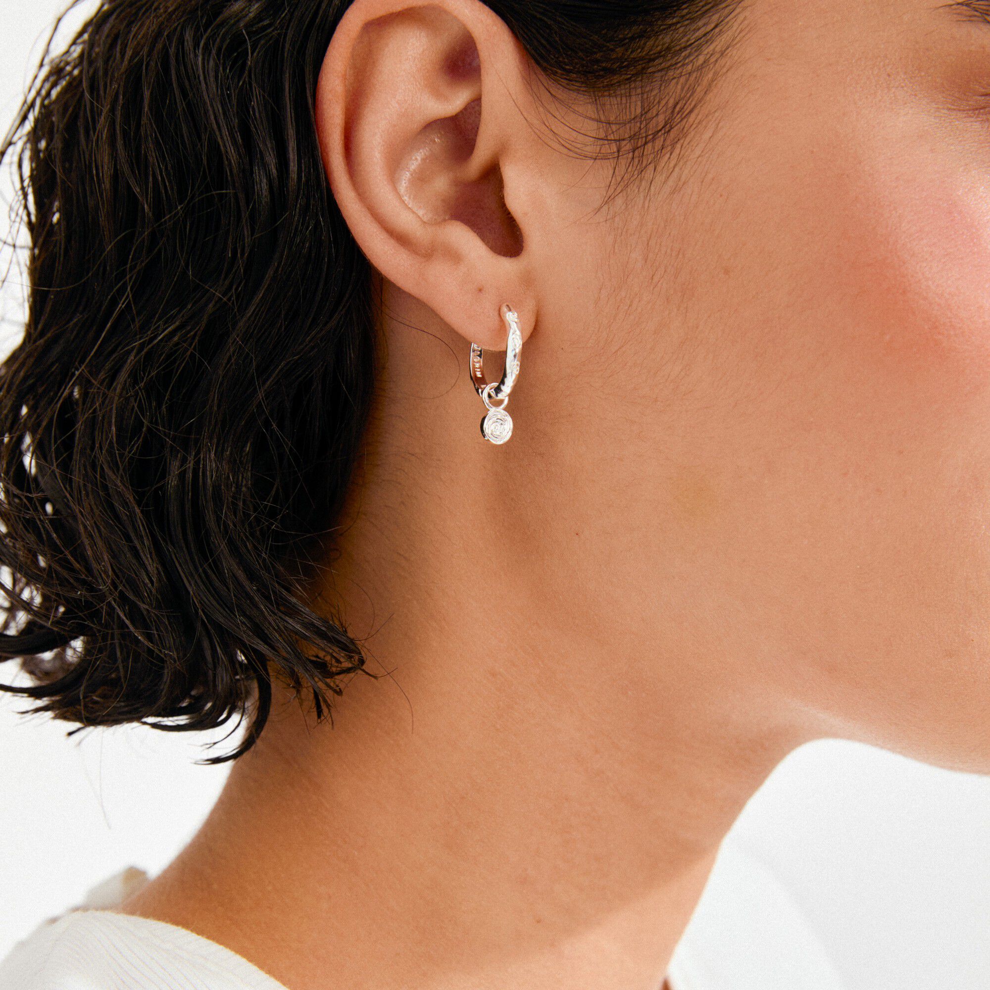 FIRE hoop &oslash;reringe s&oslash;lvbelagt